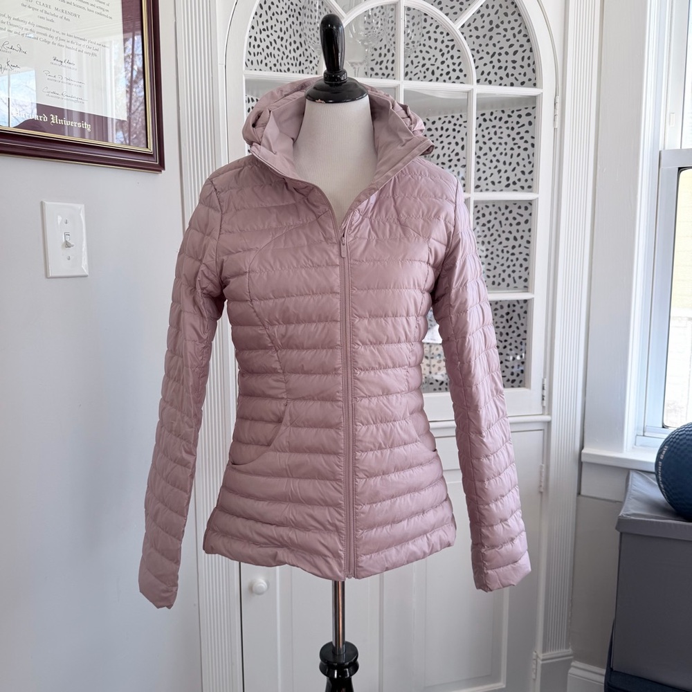 lululemon Pack It Down Jacket | Smoky Blush | Size 8